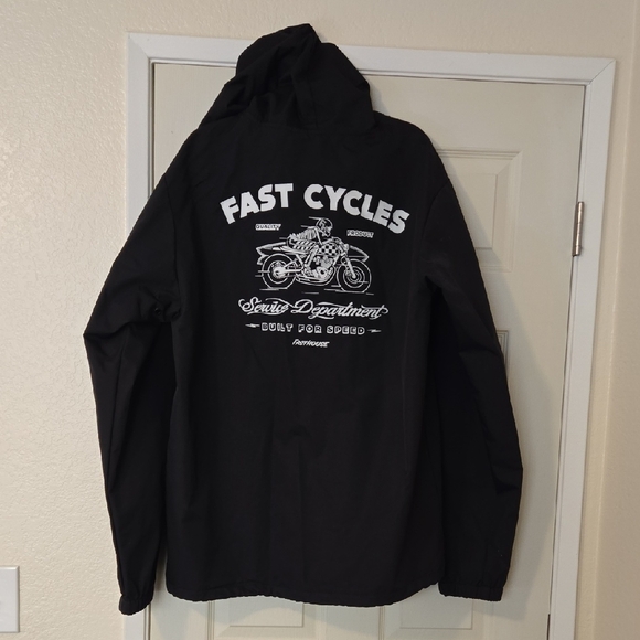 Fasthouse Black Men's Jacket - Picture 2 of 3